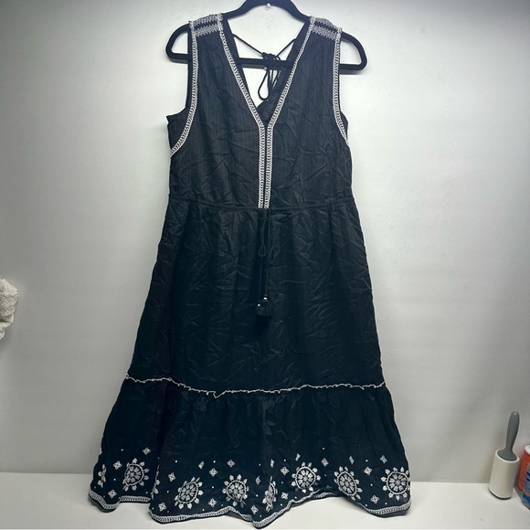 Kate Spade mosaic embroidered midi dress size small - Picture 4 of 13